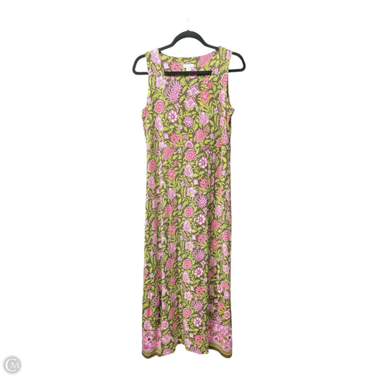 Dress Casual Maxi By J. Jill In Floral Print, Size: S