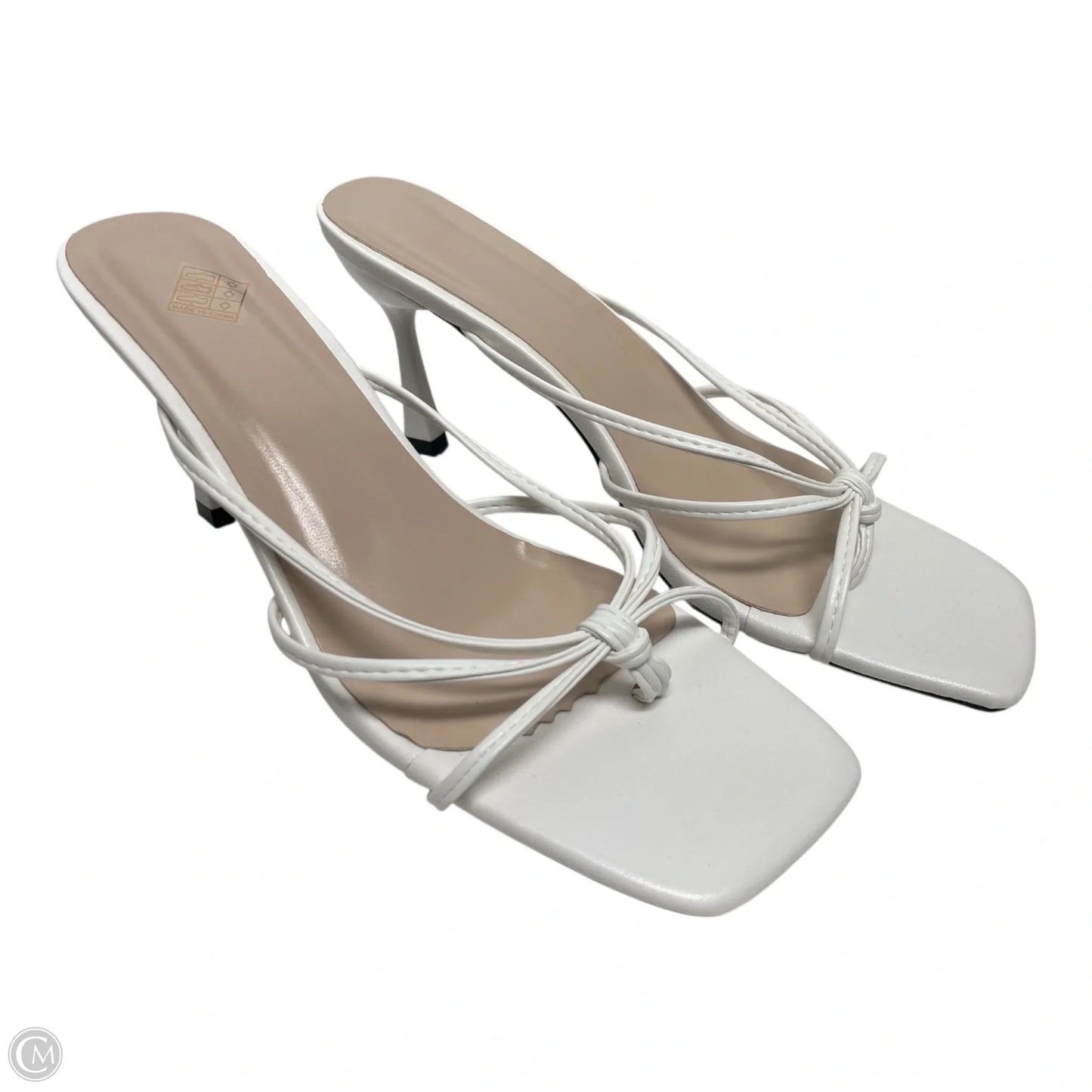 Shoes Heels Stiletto By Clothes Mentor In White, Size: 9.5