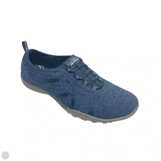 Shoes Flats By Skechers In Navy, Size: 7.5