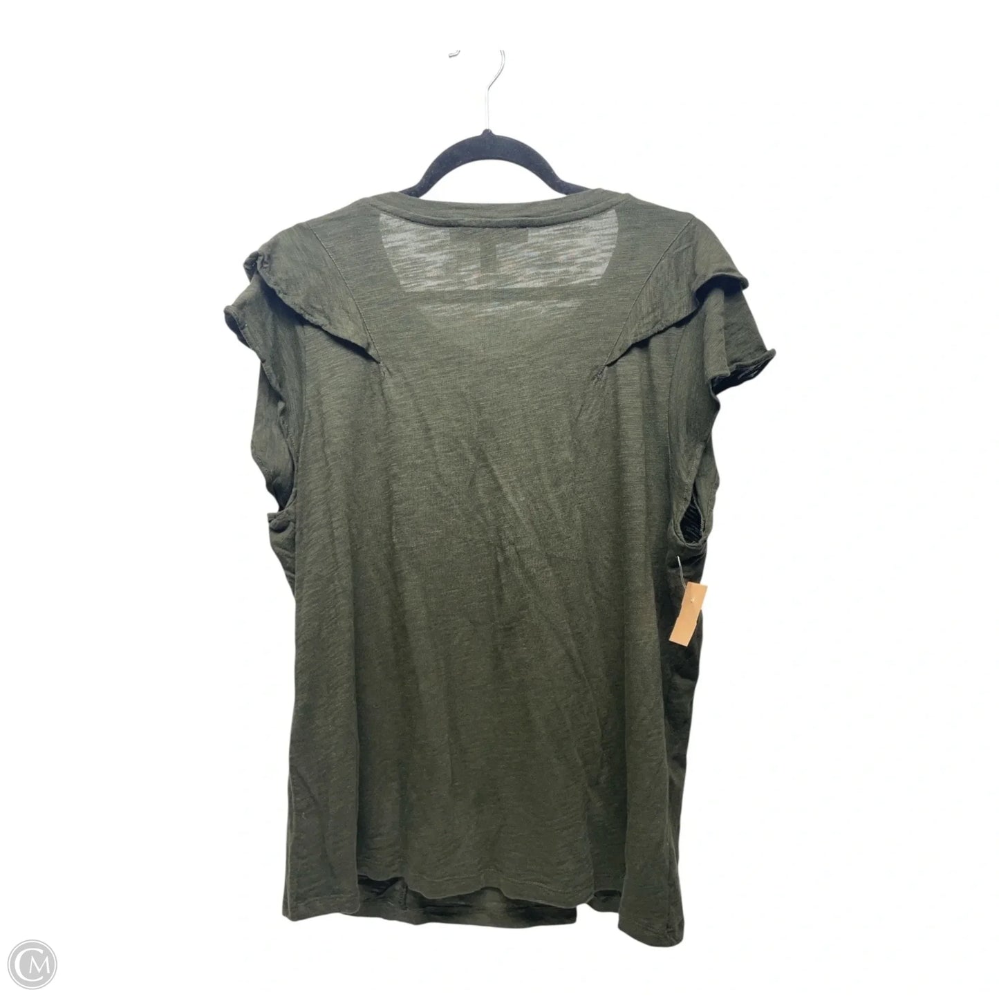 Top Short Sleeve By White House Black Market In Green, Size: Xl