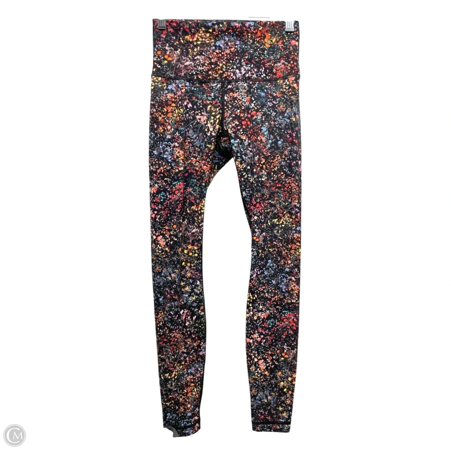 Athletic Leggings By Lululemon In Floral Print, Size: 4