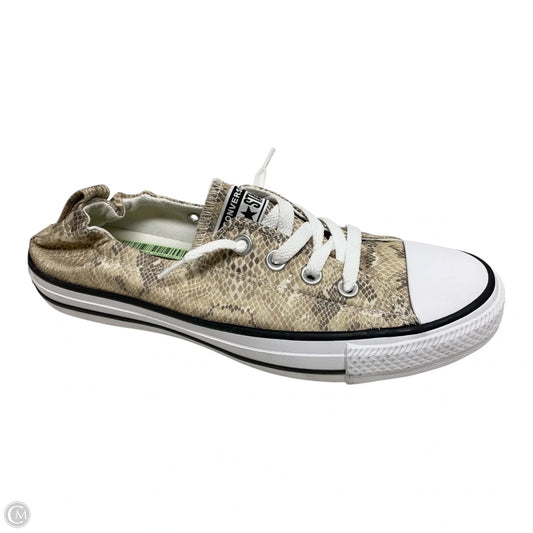 Shoes Sneakers By Converse In Snakeskin Print, Size: 8.5