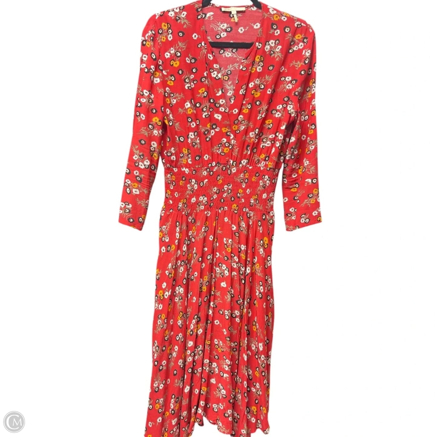Dress Casual Midi By maje -  In Floral Print, Size: L