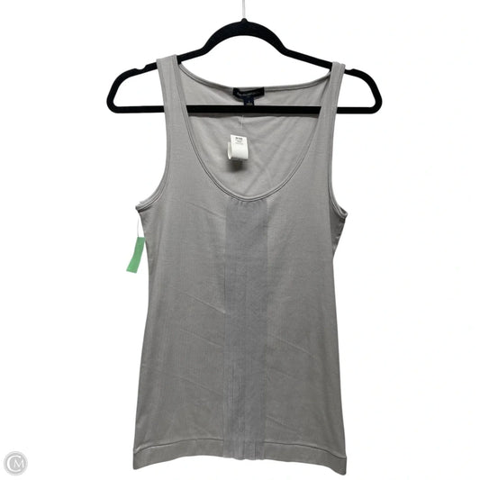 Top Sleeveless By Banana Republic In Grey, Size: S