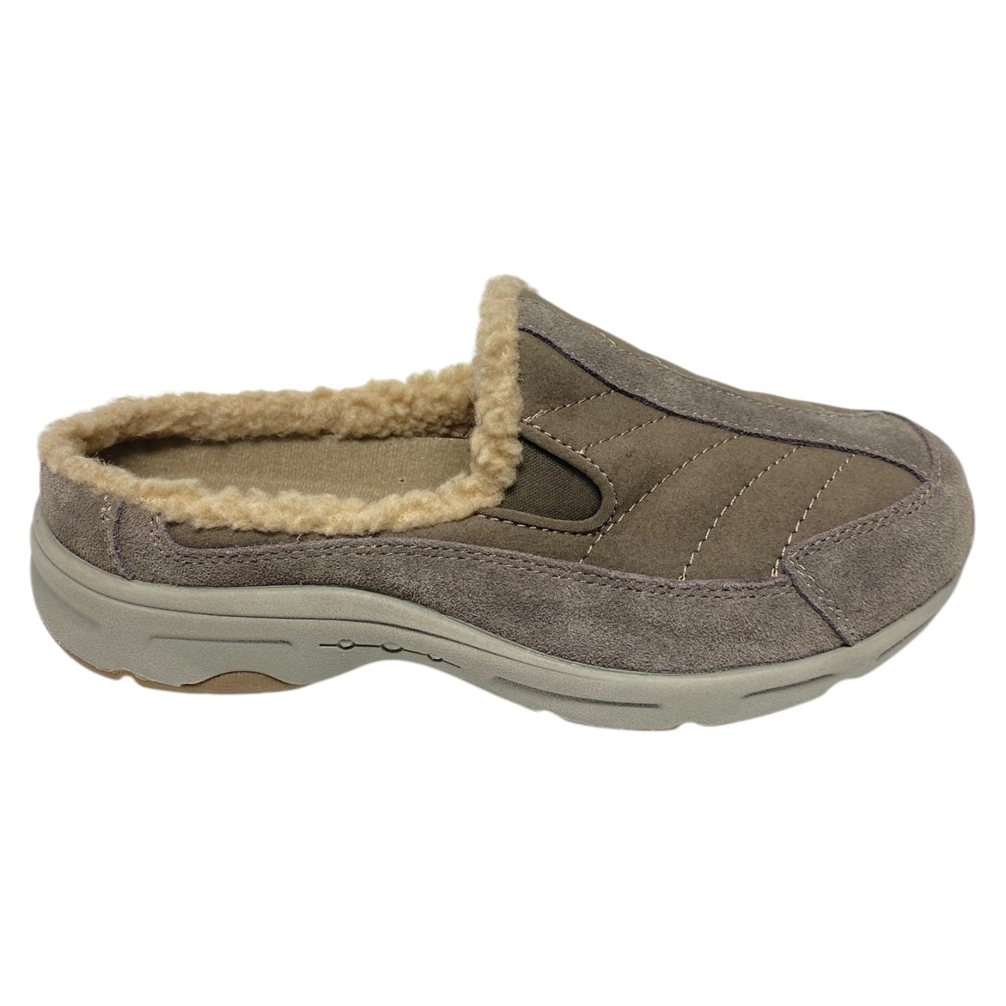 Shoes Flats By Easy Spirit In Brown & Tan, Size: 7.5