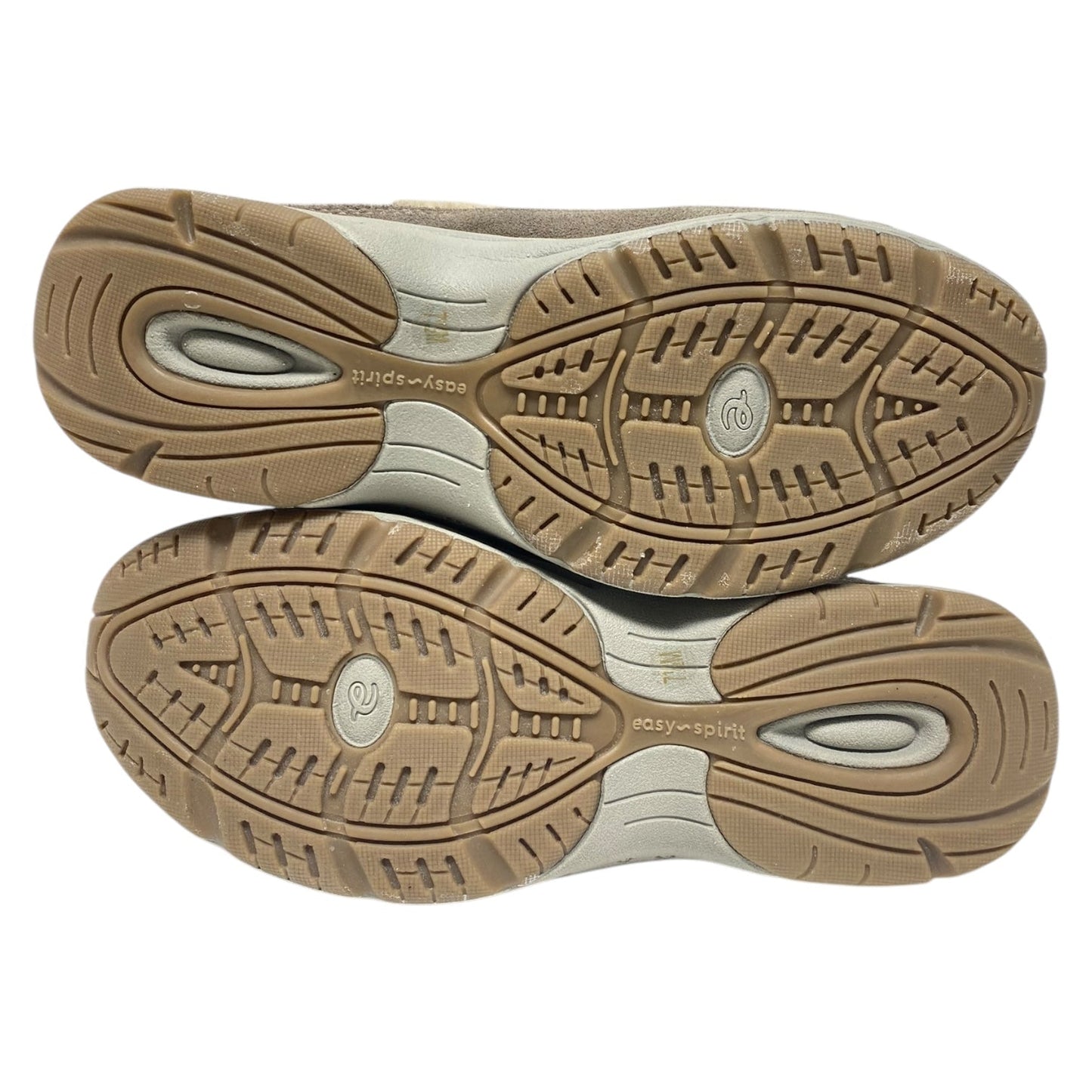 Shoes Flats By Easy Spirit In Brown & Tan, Size: 7.5