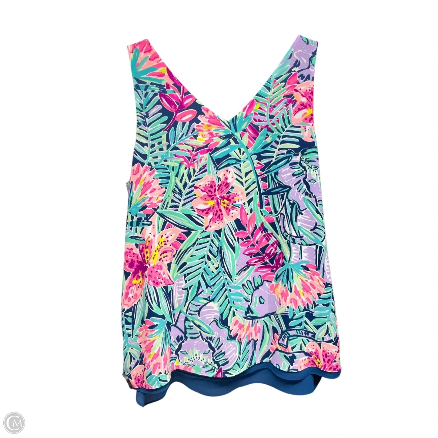 Blouse Designer By Lilly Pulitzer In Floral Print, Size: M