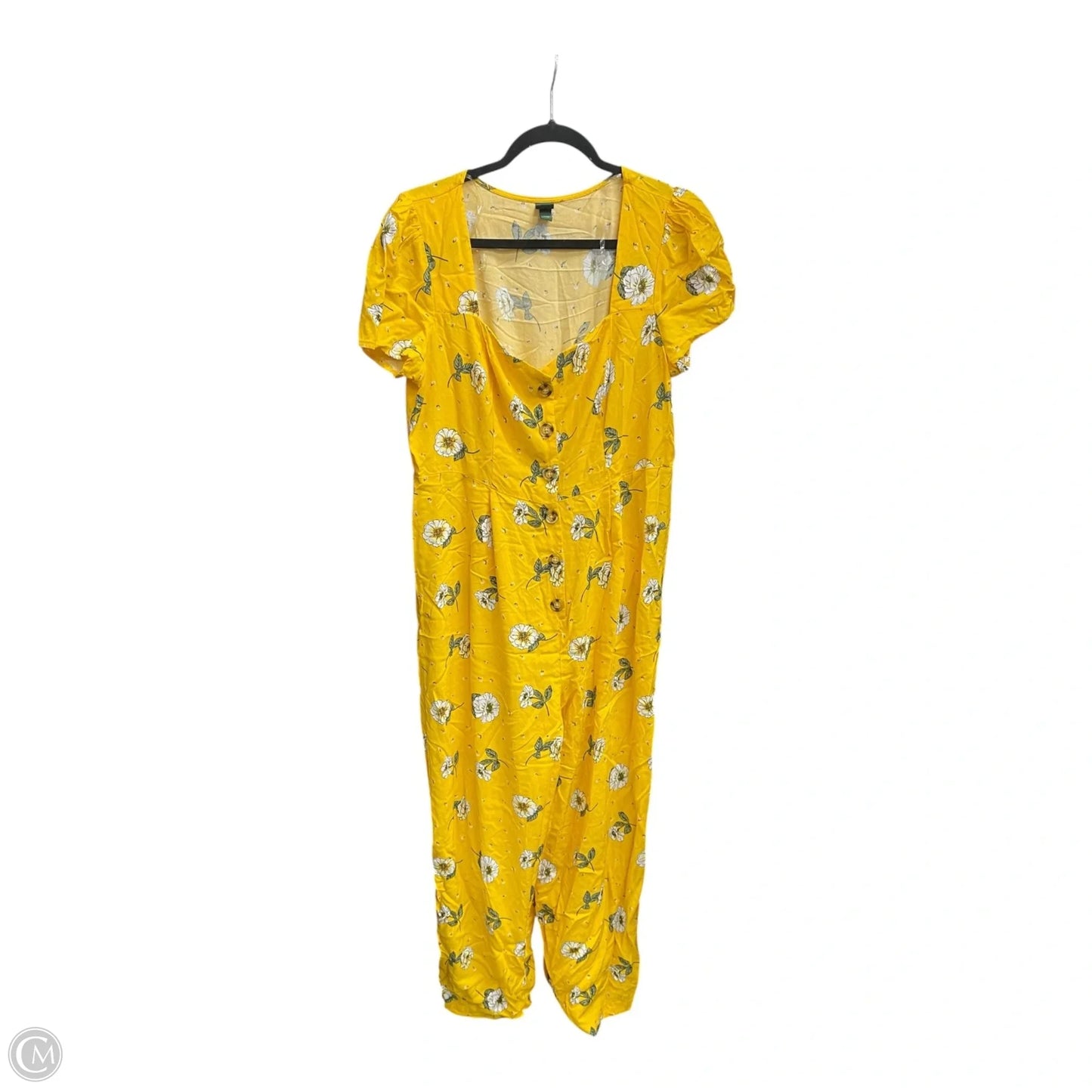 Jumpsuit By Wild Fable In Floral Print, Size: Xl
