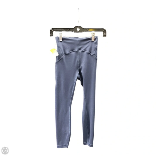 Athletic Leggings By Lululemon In Navy, Size: 2