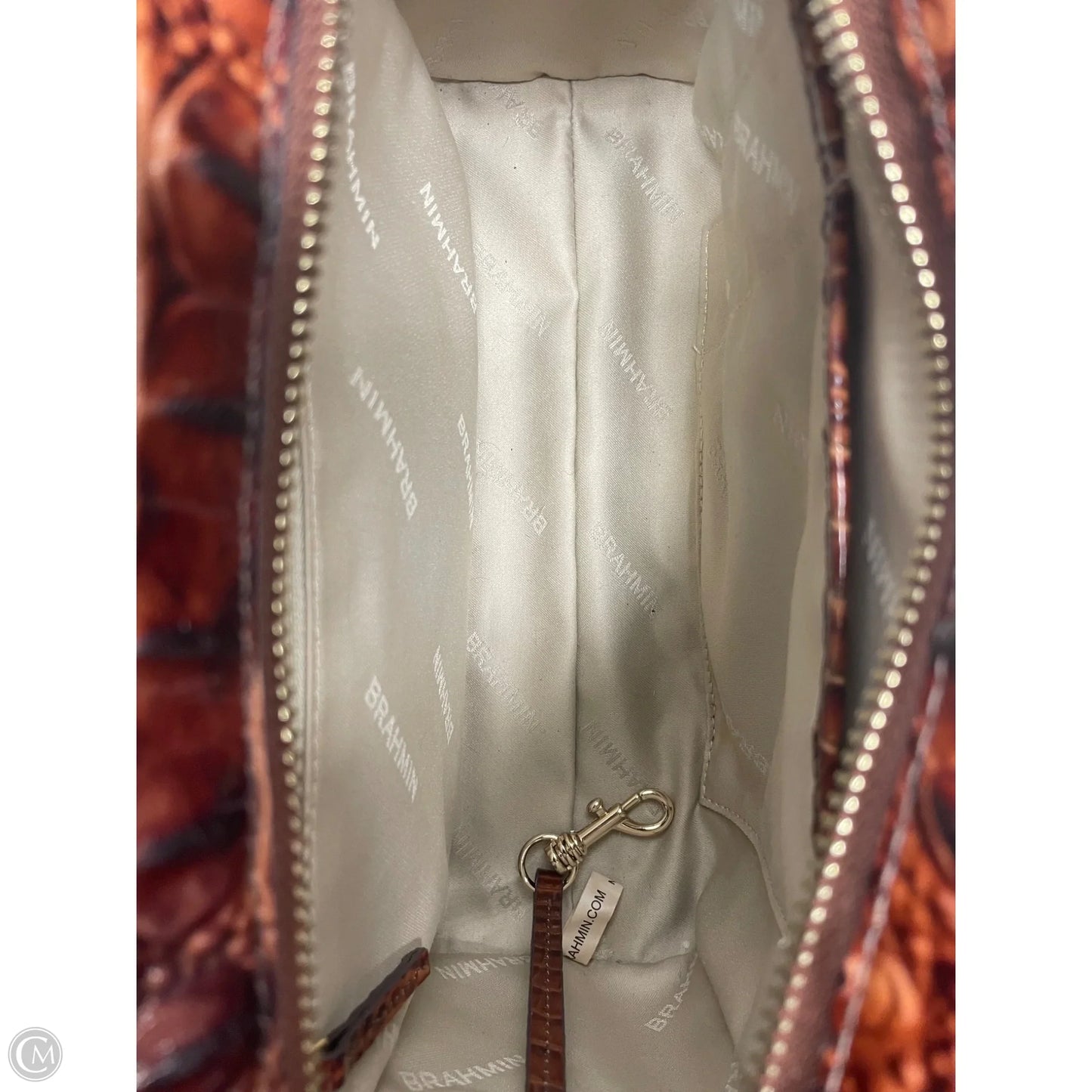 Crossbody Designer By Brahmin, Size: Medium