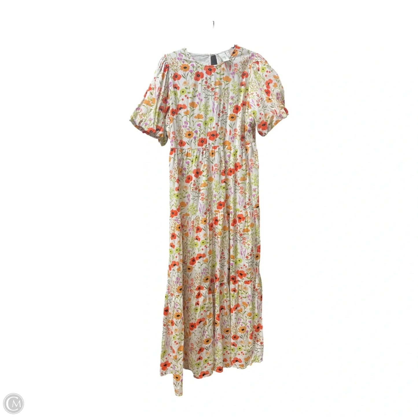 Dress Casual Maxi By Cmc In Floral Print, Size: M