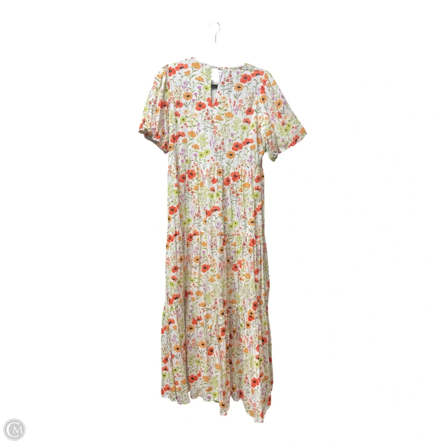 Dress Casual Maxi By Cmc In Floral Print, Size: M