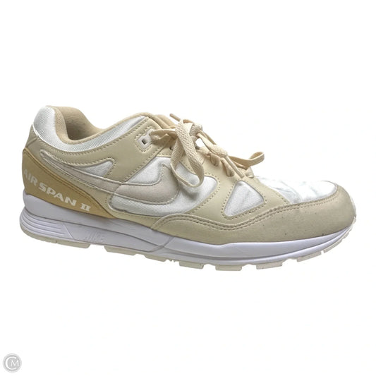 Shoes Sneakers By Nike In Cream & White, Size: 10.5