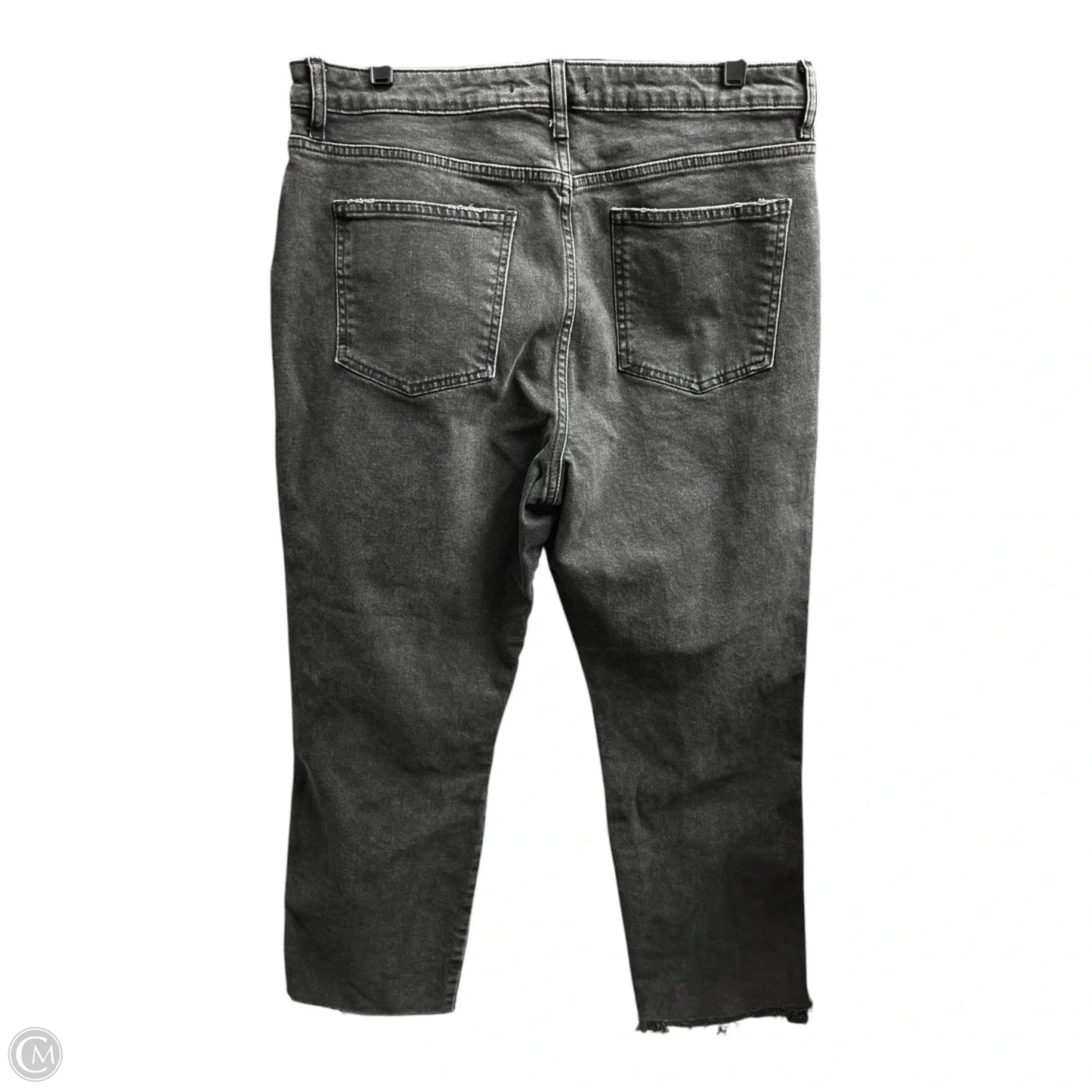 Jeans Straight By Free People In Grey, Size: 14