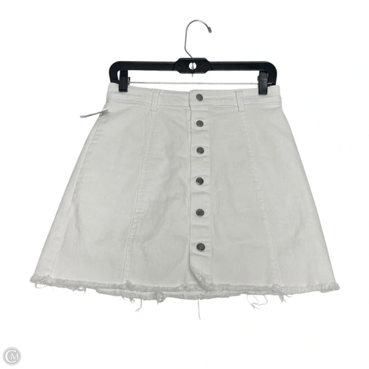 Skirt Mini & Short By Harper In White, Size: M