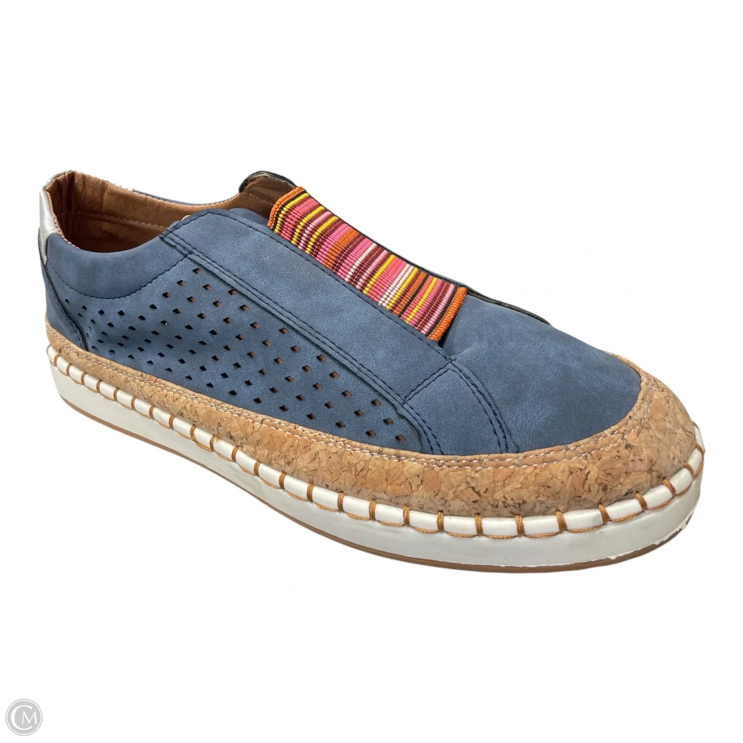 Shoes Flats By Clothes Mentor In Navy, Size: 9