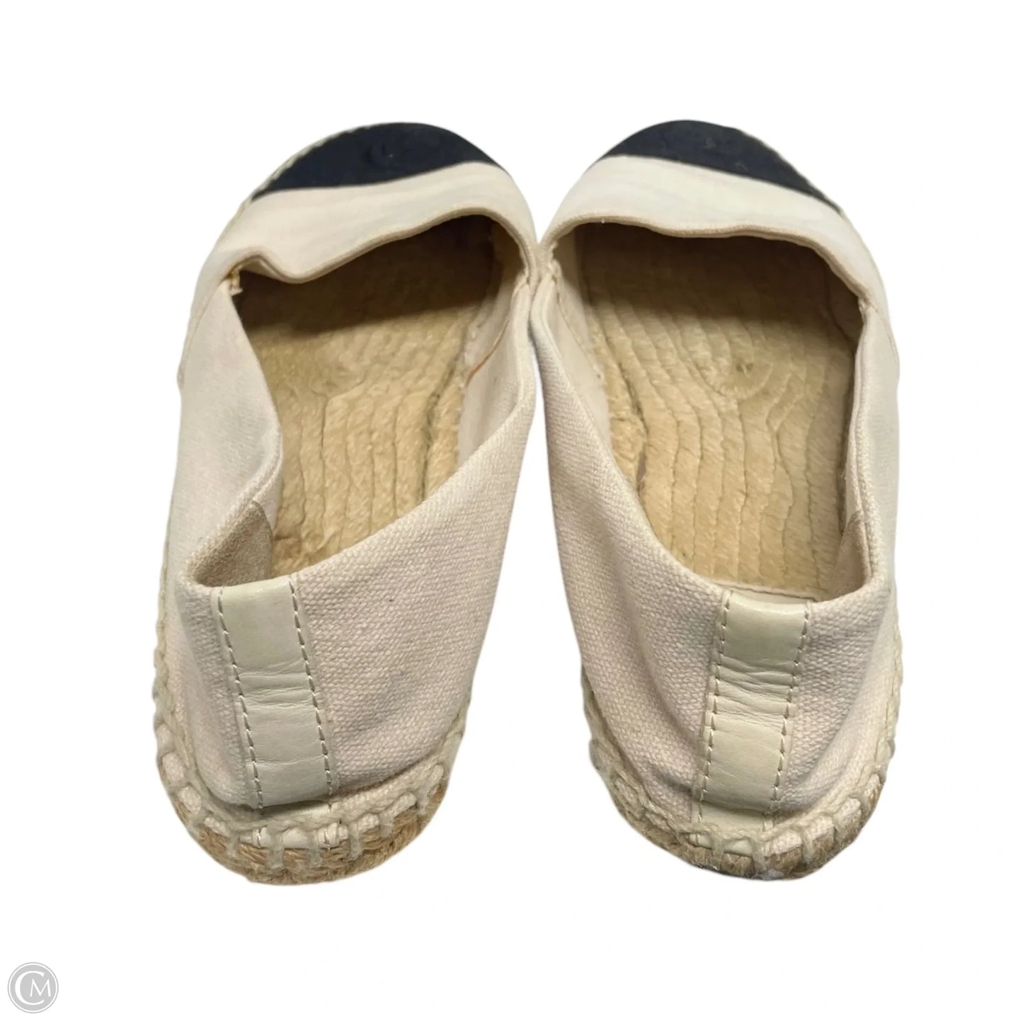 Shoes Designer By Tory Burch In Black & Cream, Size: 7