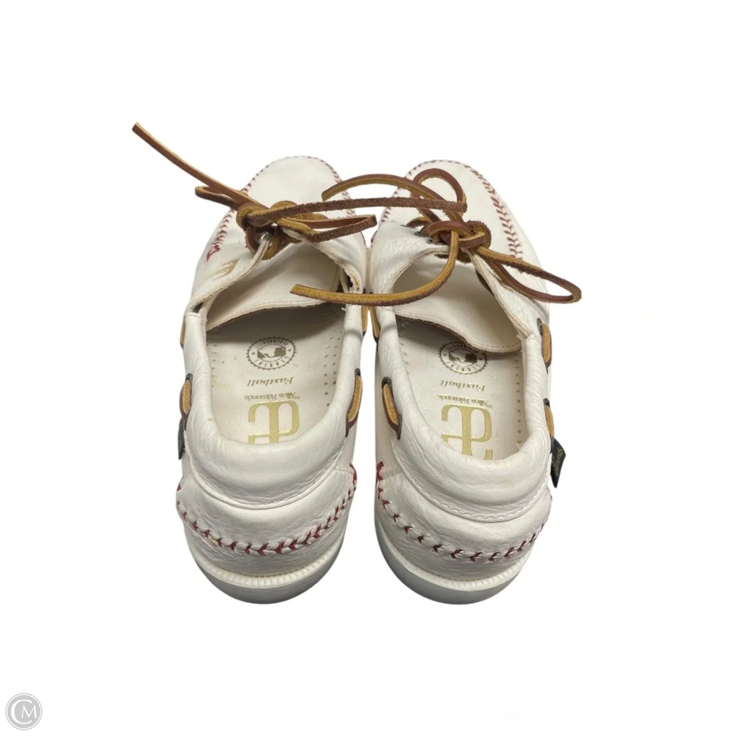 Shoes Flats By ALLEN EDMONDS In Ivory, Size: 10