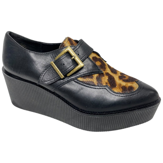 Shoes Sneakers Platform By Gianni Bini In Animal Print, Size: 7