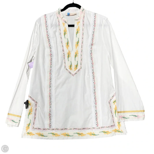 Tunic Designer By Tory Burch In Floral Print, Size: 12