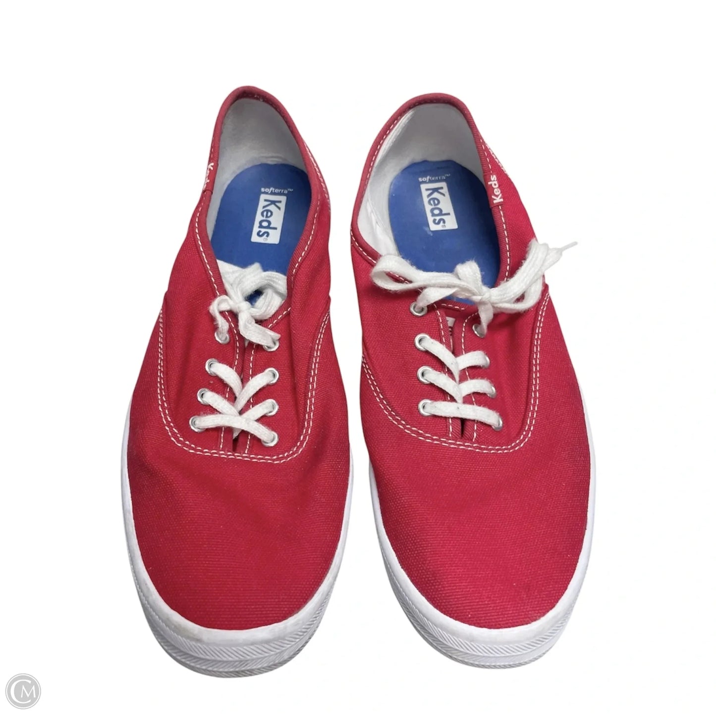 Shoes Sneakers By Keds In Red, Size: 9