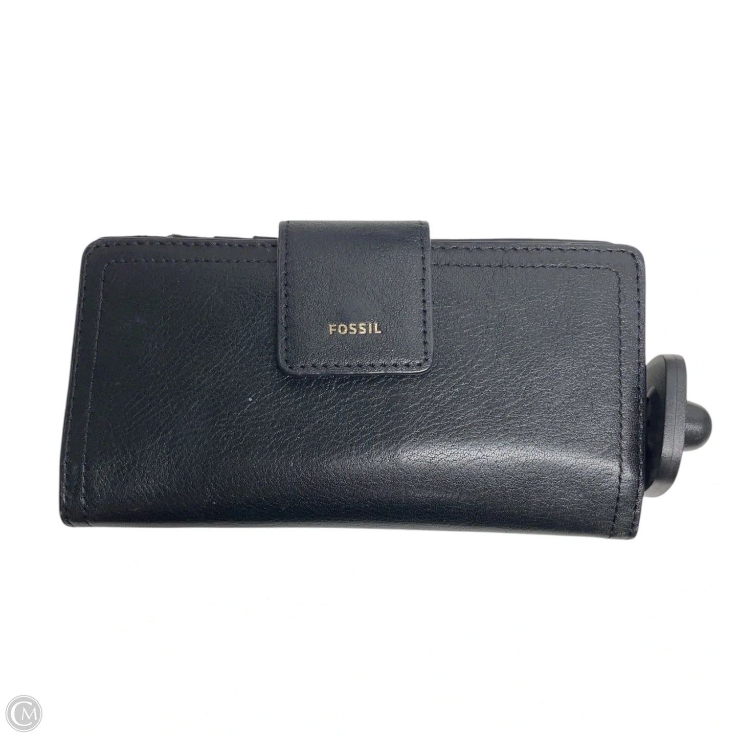 Wallet Leather By Fossil, Size: Medium