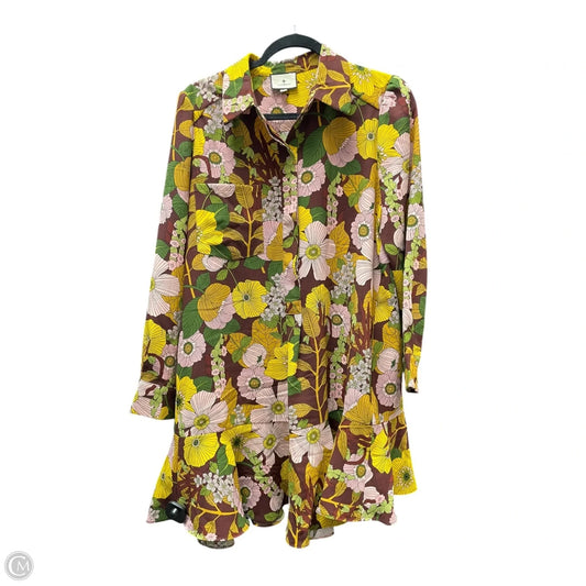 Dress Casual Short By Tuckernuck In Floral Print, Size: M