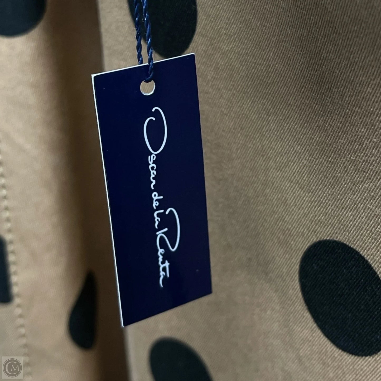 Dress Luxury Designer By Oscar De La Renta In Polkadot Pattern, Size: 8