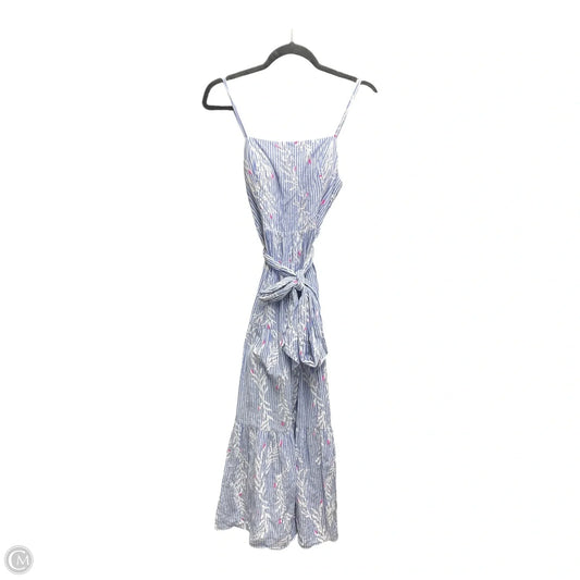 Dress Casual Midi By Lilly Pulitzer In Striped Pattern, Size: 6