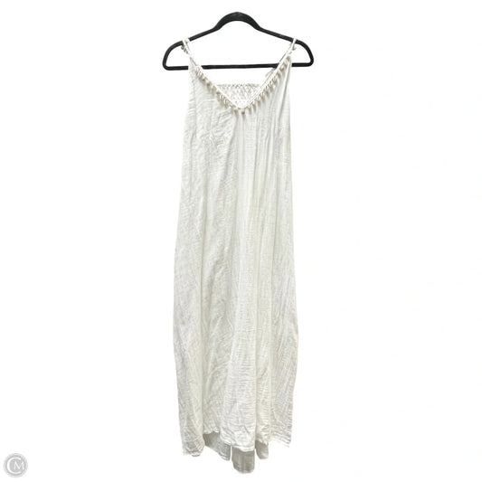 Swimwear Cover-up By Clothes Mentor In White, Size: M