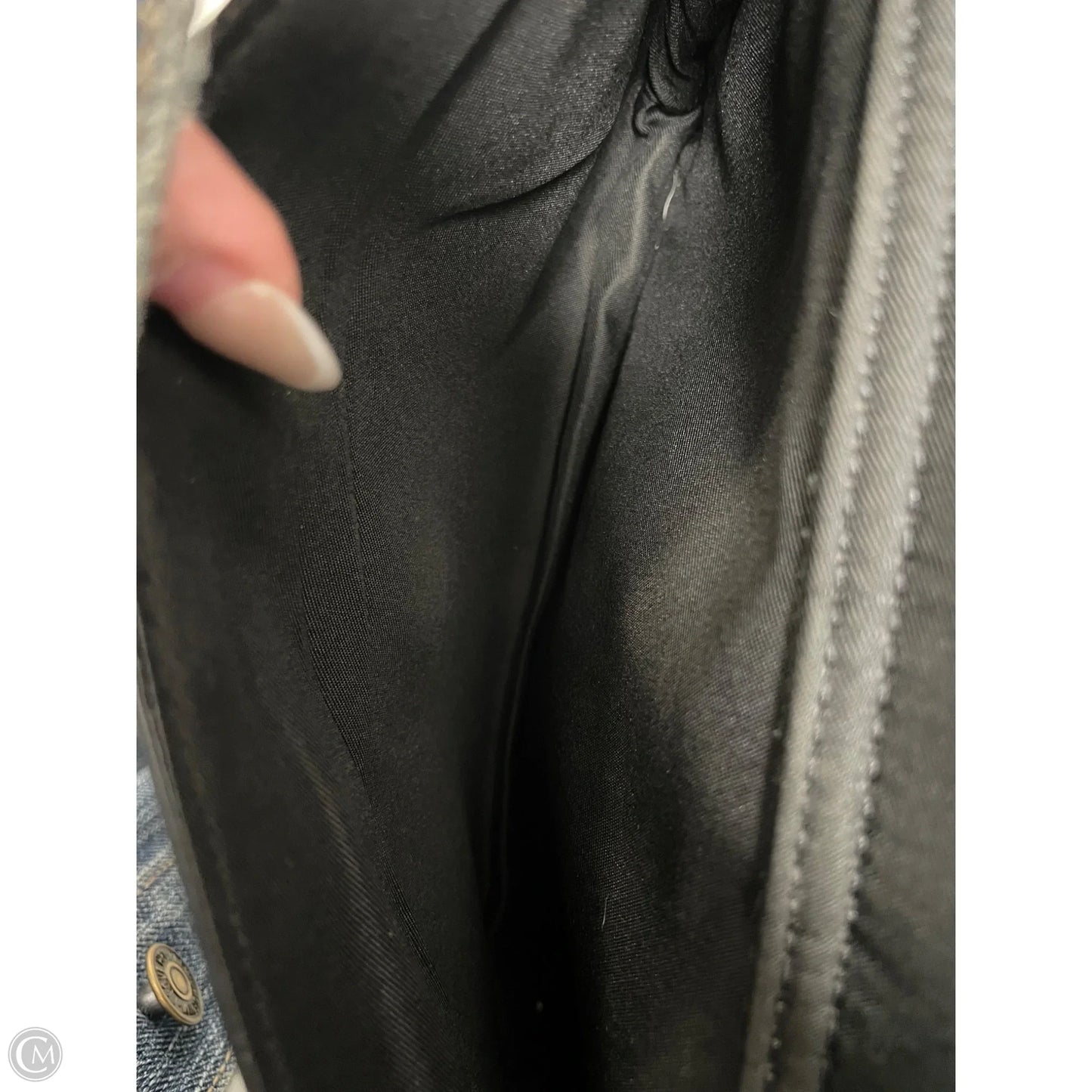 Crossbody Leather By Fossil, Size: Medium