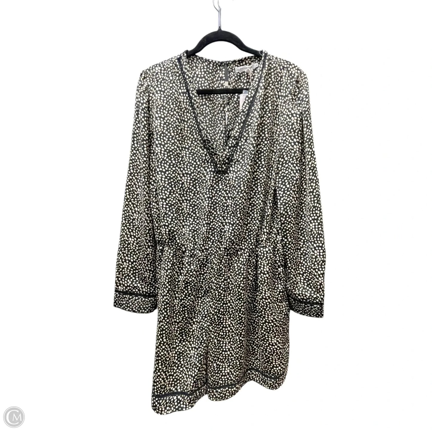 Romper By Avec Les Filles In Black & Yellow, Size: Xl
