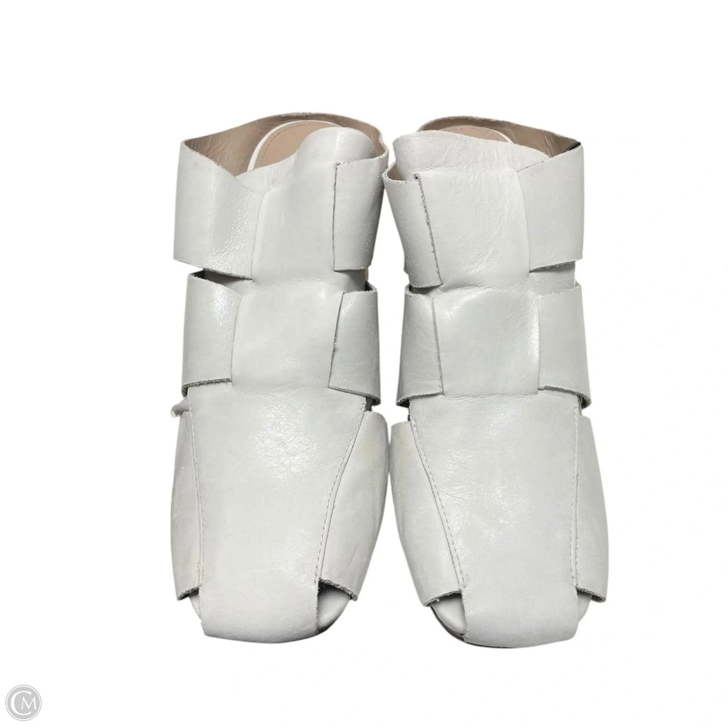 Shoes Heels Block By Donald Pliner In Ivory, Size: 10