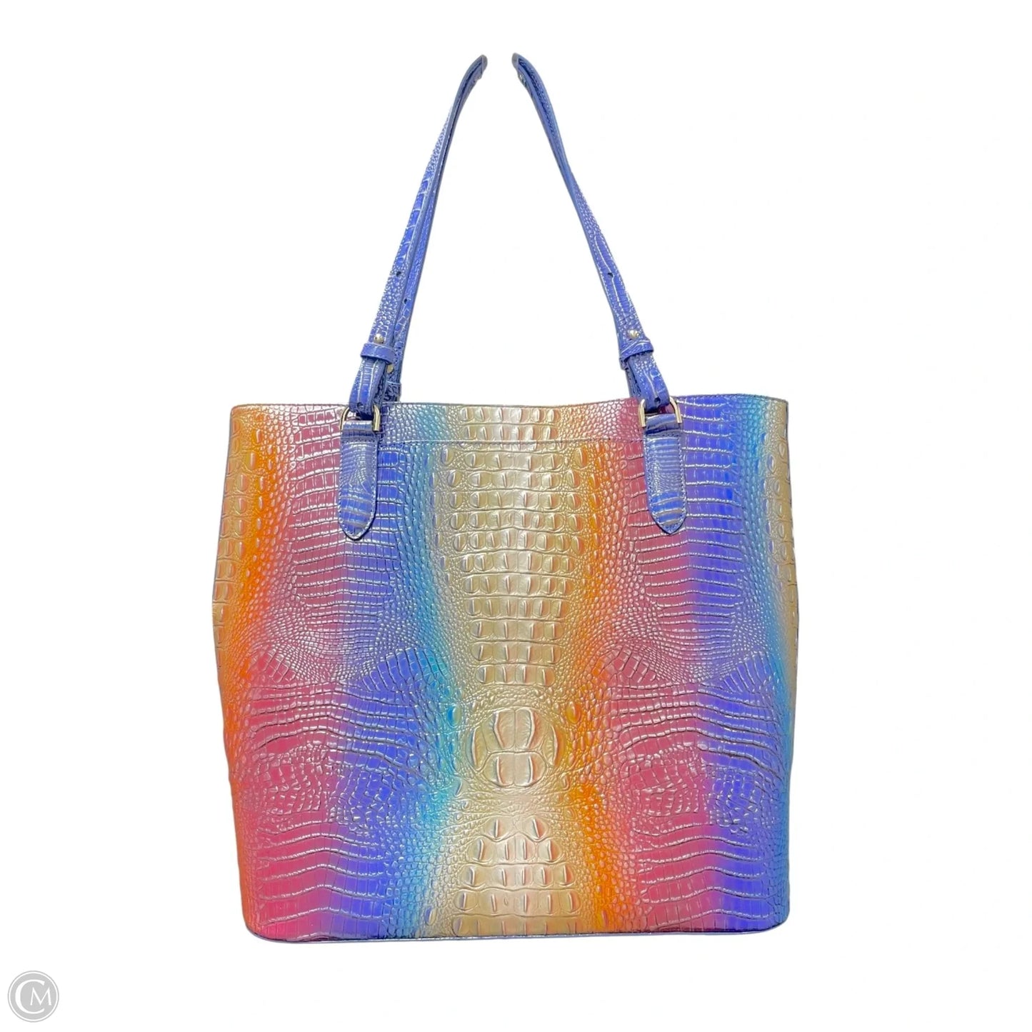 Tote Designer By Brahmin, Size: Large