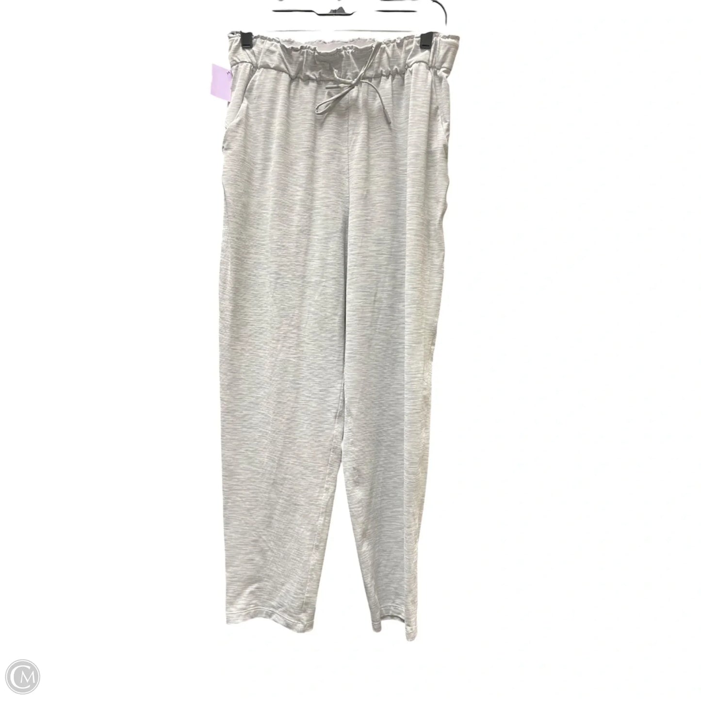 Athletic Pants By Lululemon In Grey, Size: 8
