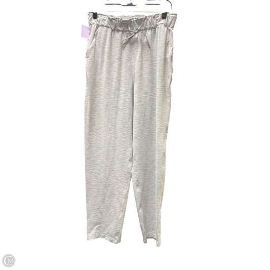 Athletic Pants By Lululemon In Grey, Size: 8