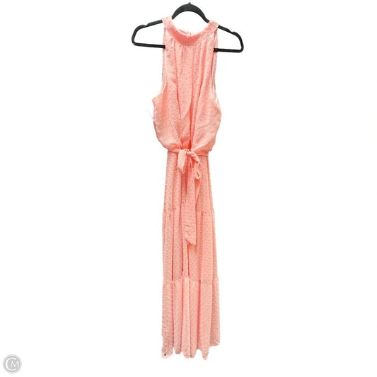 Dress Casual Maxi By Julia Jordan In Pink, Size: 14