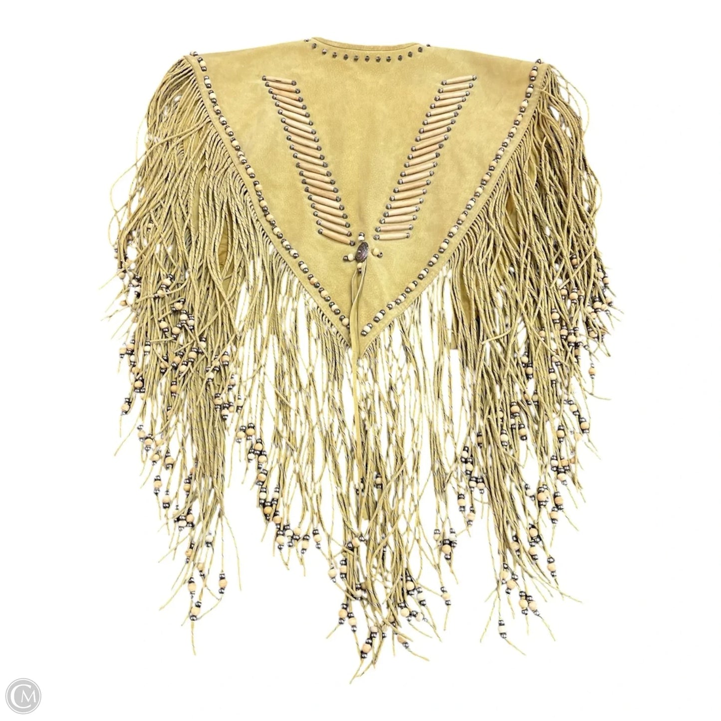 Shawl By Clothes Mentor In Tan, Size: Osfm