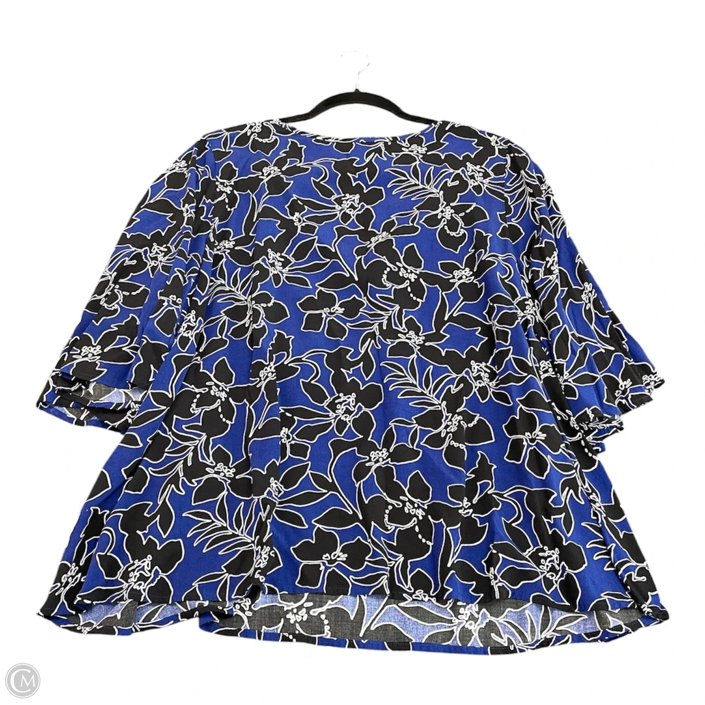 Blouse 3/4 Sleeve By Tommy Bahama In Floral Print, Size: M