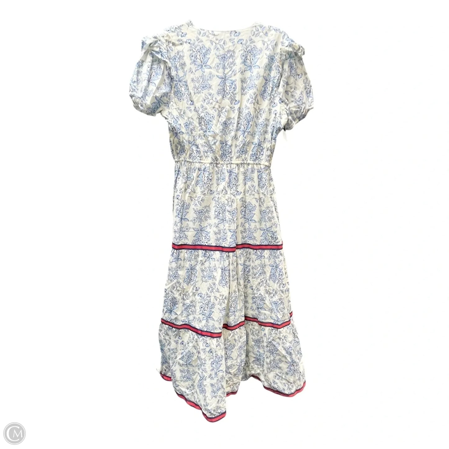 Dress Casual Maxi By Simply Southern In Floral Print, Size: L