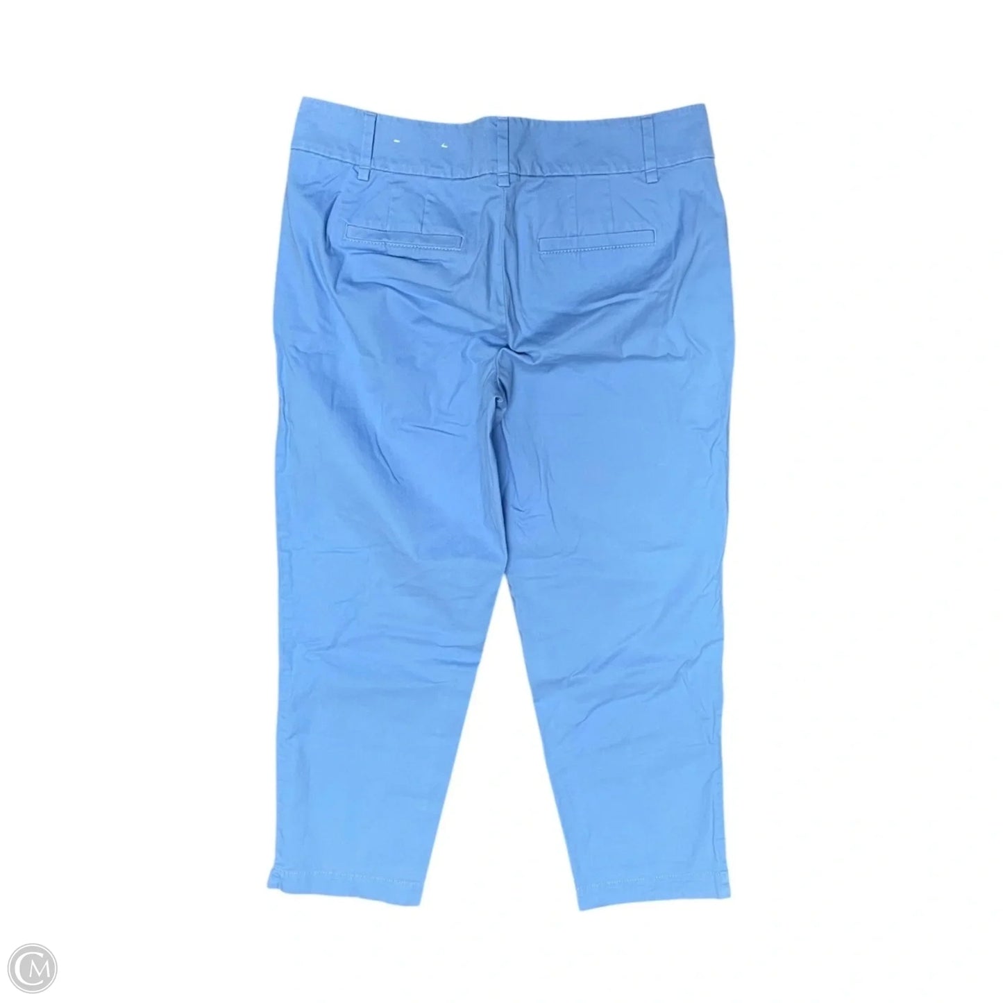 Pants Cropped By Loft In Blue, Size: 4