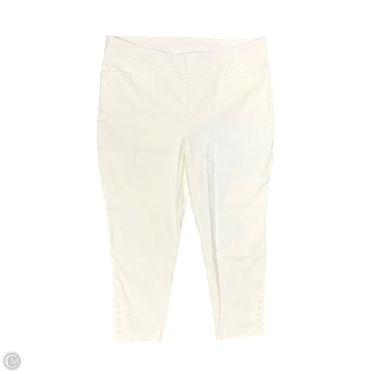 Pants Dress By Chicos In Cream, Size: Xl