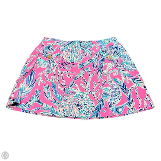 Skort By Lilly Pulitzer In Nautical Print, Size: M