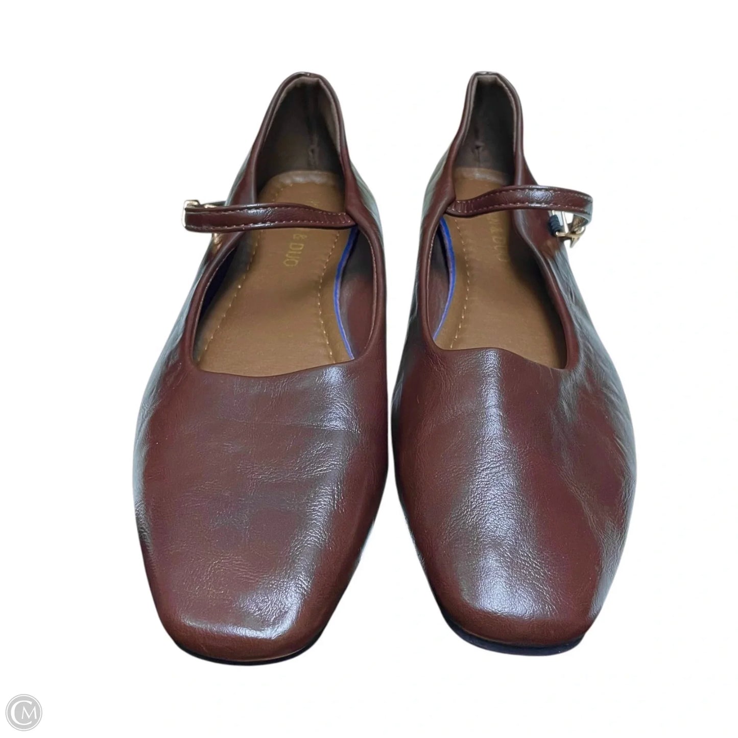 Shoes Flats By KEMAN & DUO In Brown, Size: 9.5