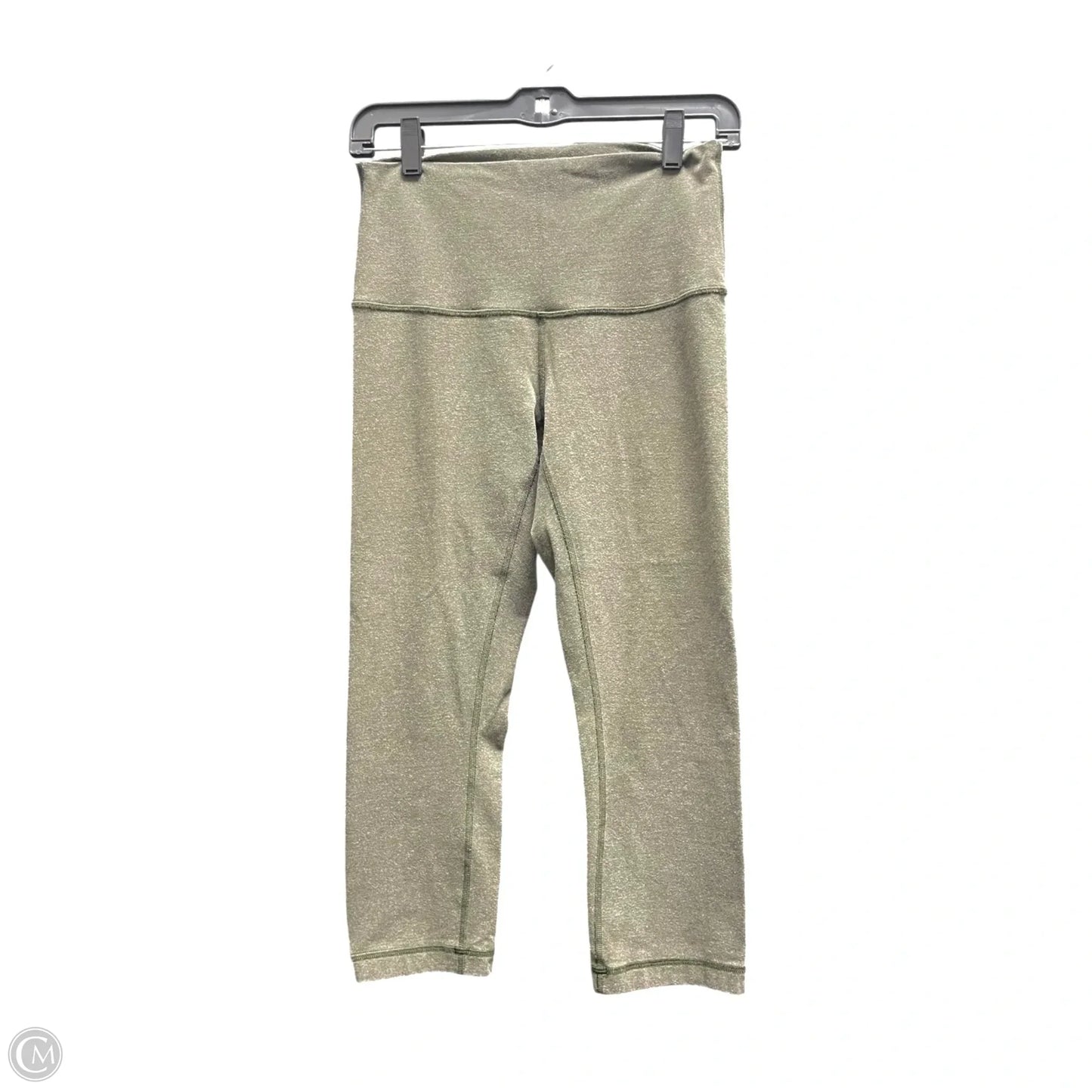 Athletic Capris By Lululemon In Green, Size: 8