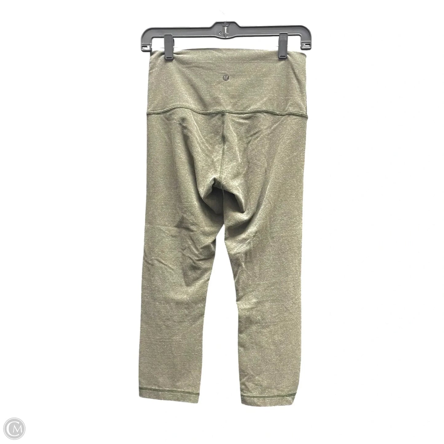 Athletic Capris By Lululemon In Green, Size: 8