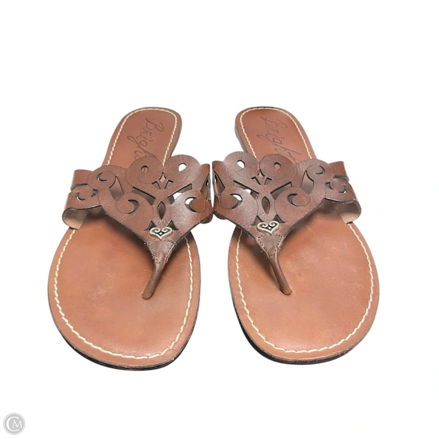 Sandals Flats By Brighton In Brown, Size: 10