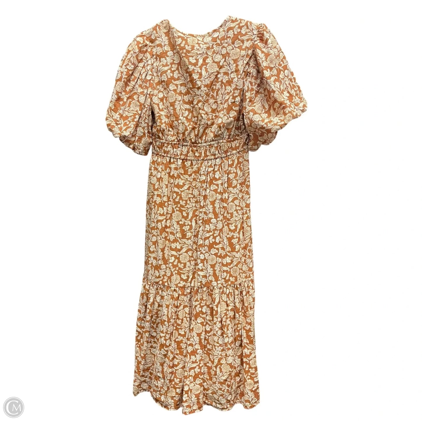 Dress Casual Midi By Jessica Simpson In Floral Print, Size: M