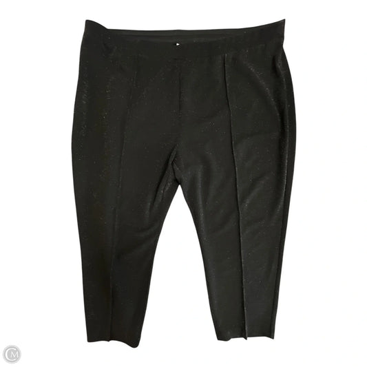 Pants Other By Susan Graver In Blue & Silver, Size: 2x