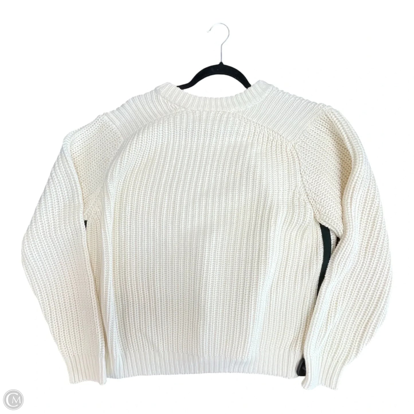 Sweater Designer By Tory Burch In Cream, Size: Xl